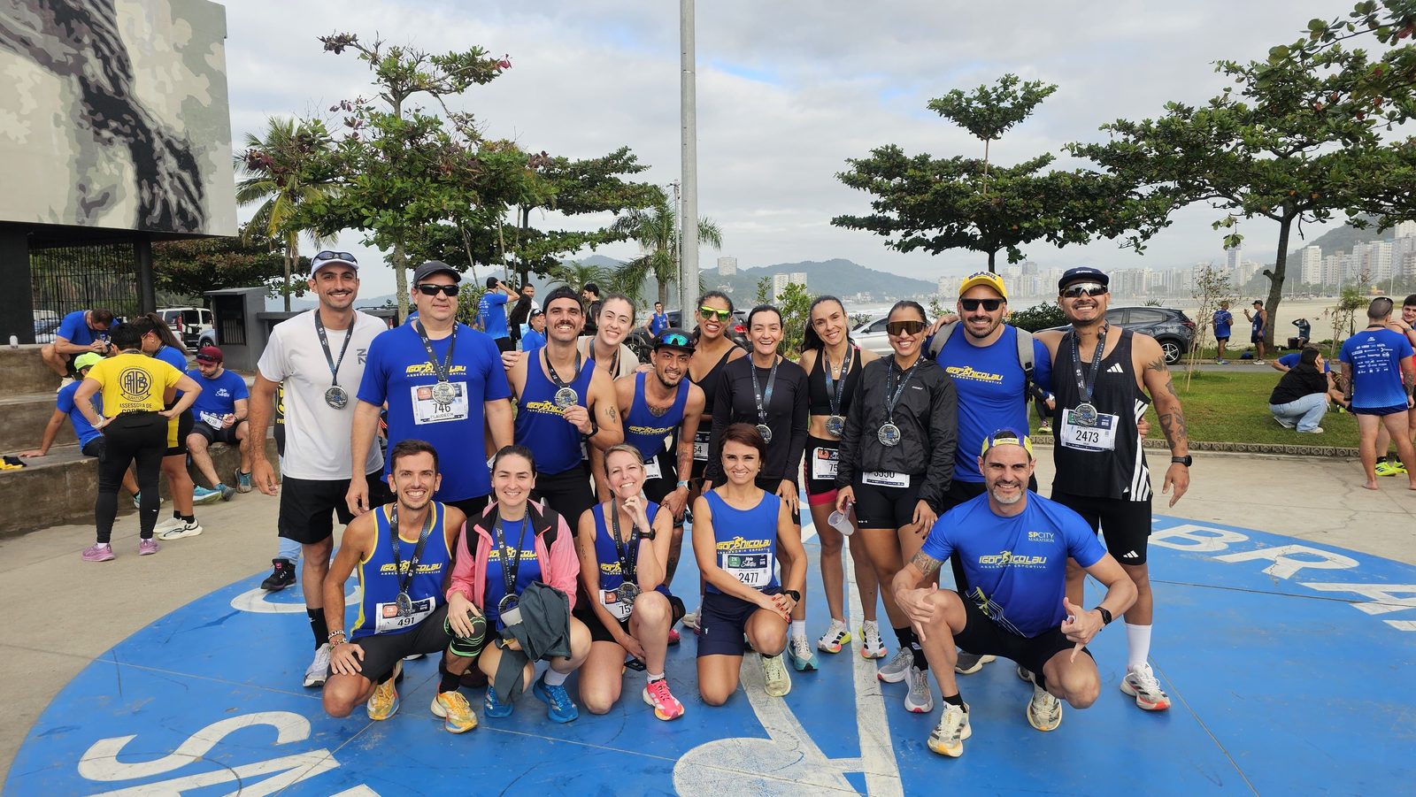 Time completo, prova completada — Igor Nicolau Team