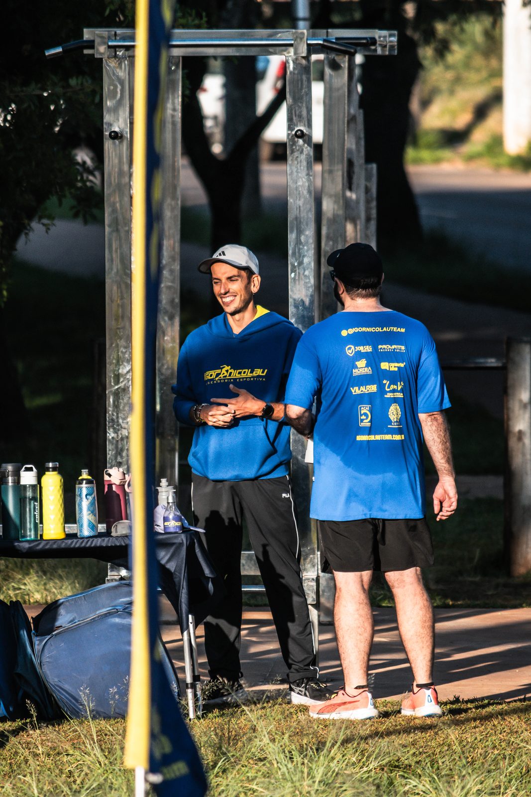 Papo de corredor antes de começar — Igor Nicolau Team
