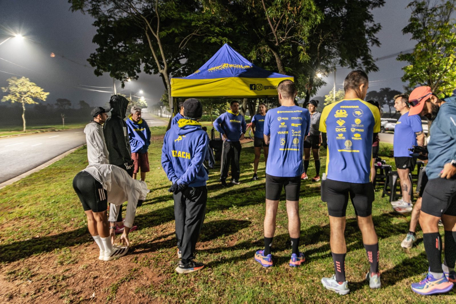 Reunião antes de largar no escuro — Igor Nicolau Team