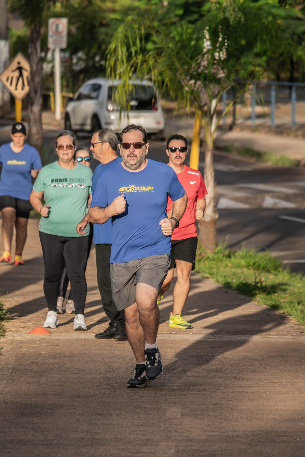 Treino de rua ao amanhecer — Igor Nicolau Team