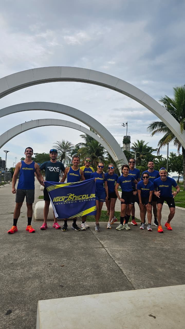 Bandeira erguida em Santos — Igor Nicolau Team