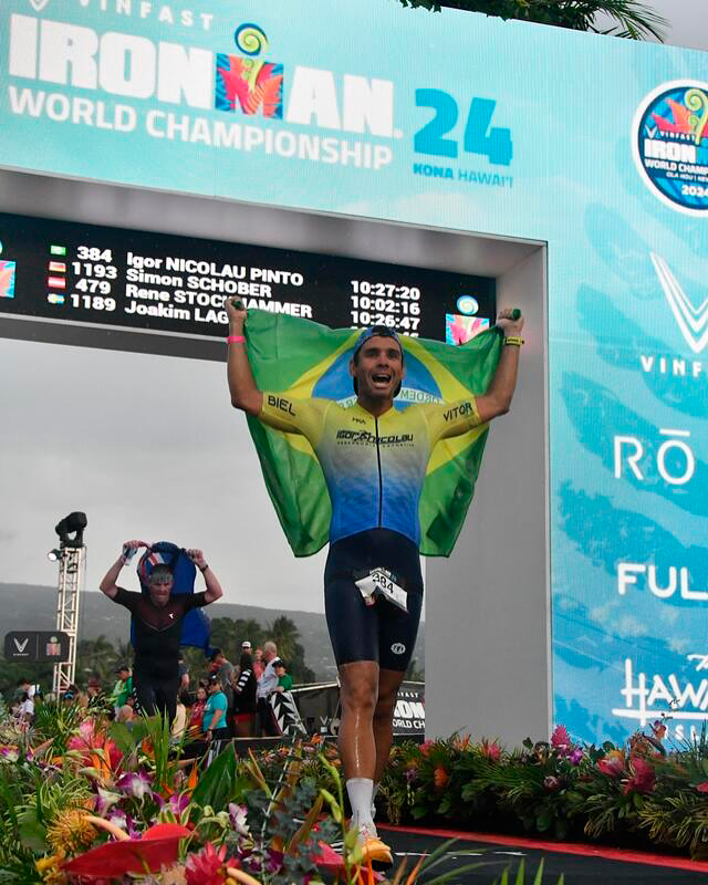 Igor Nicolau no IronMan World Championship, Kona 2024